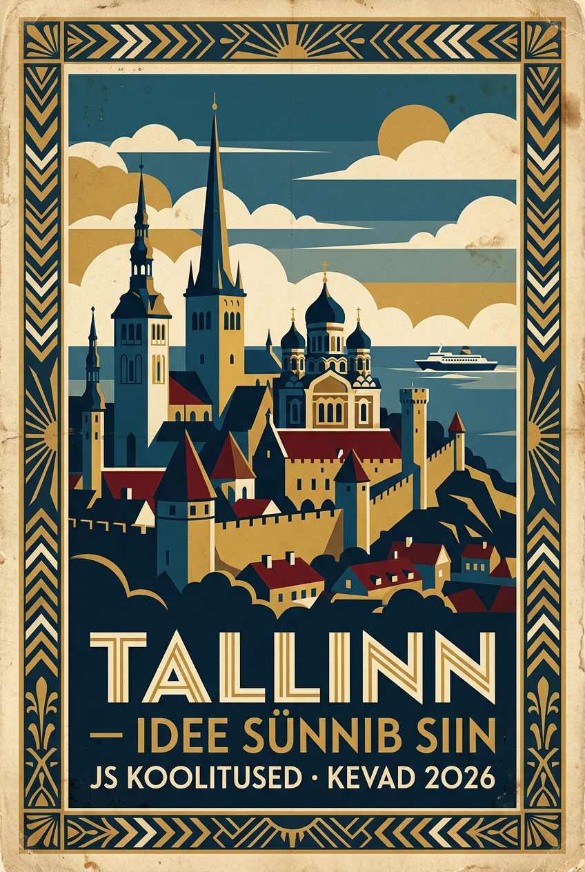 Vintage reisiplakat